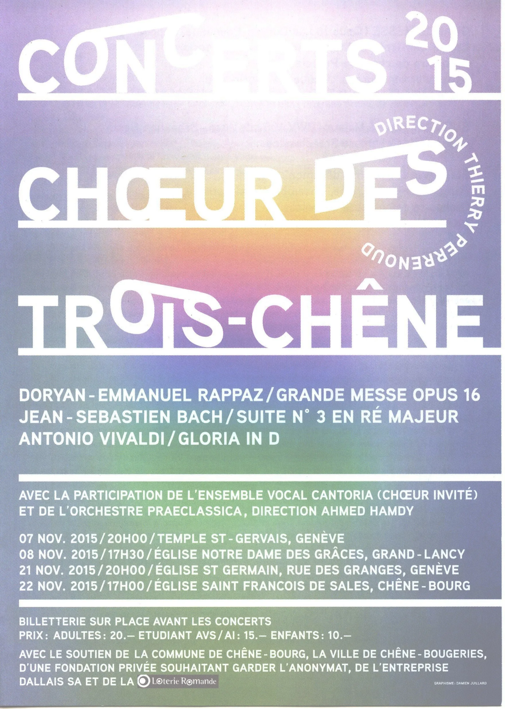 Affiche Concerts 2015