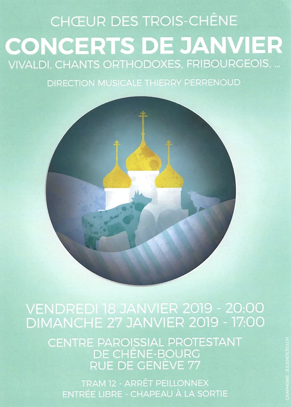 Affiche Concerts de Janvier 2019